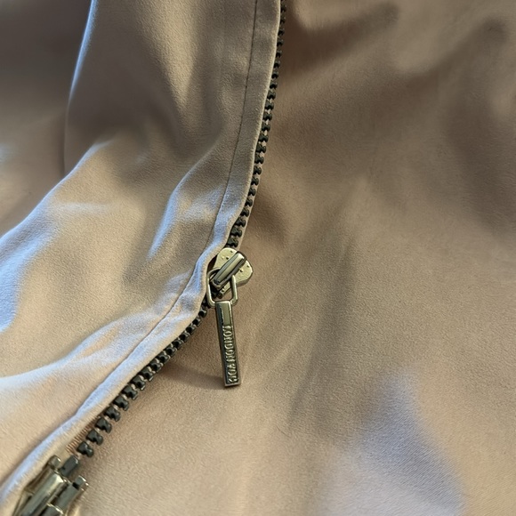 Women's London Fog pale pink coat Sz L - Picture 12 of 12